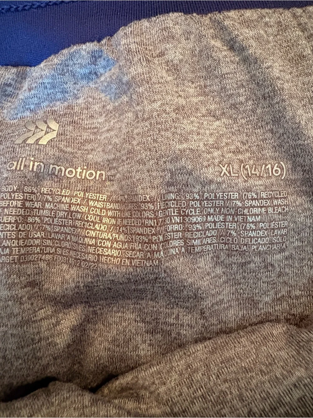 All in Motion Navy Joggers